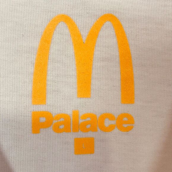 Palace  McDonald's Graphic Short Sleeve Tee Shirt - Picture 3 of 11